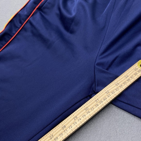 Vtg Kappa Track Pants Mens XL Side Logo Buttons Y2K Baggy Hip Hop 90s Silky - Picture 5 of 9